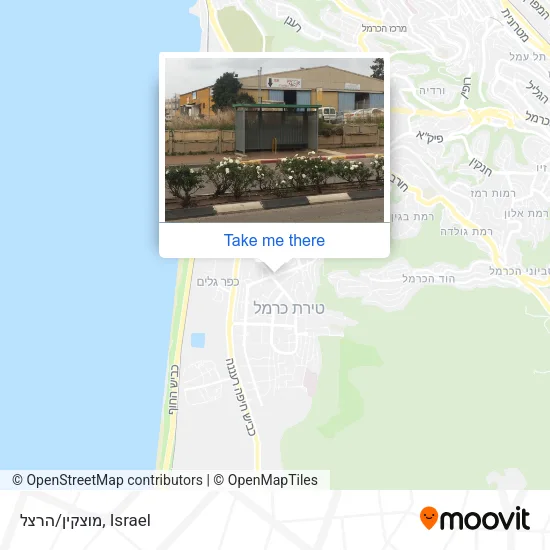 Карта מוצקין/הרצל