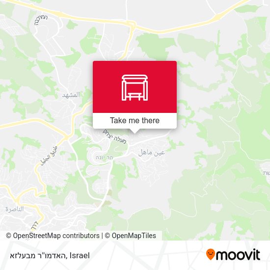 האדמו''ר מבעלזא map