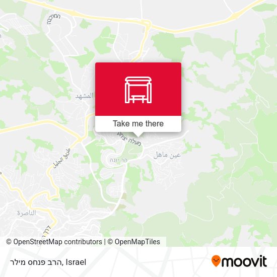Карта הרב פנחס מילר