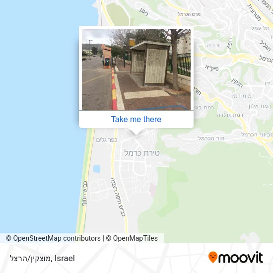Карта מוצקין/הרצל