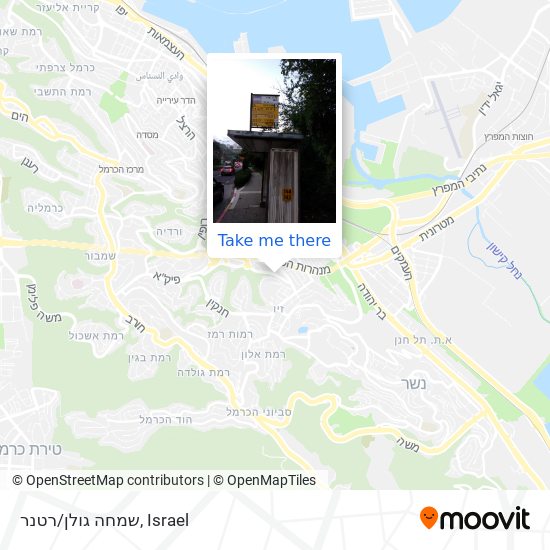 שמחה גולן/רטנר map