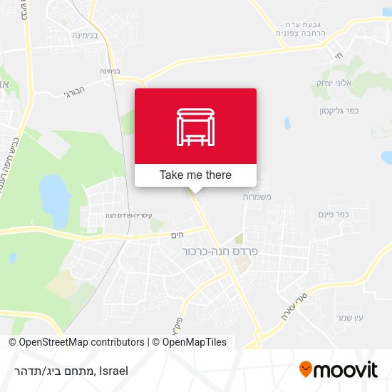 מתחם ביג/תדהר map