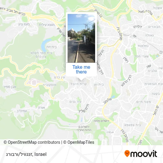 זנגוויל/ורבורג map