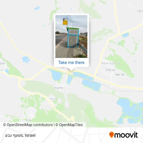 Карта מסעף גבע