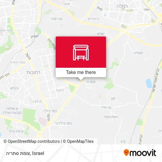 Карта צומת סתריה