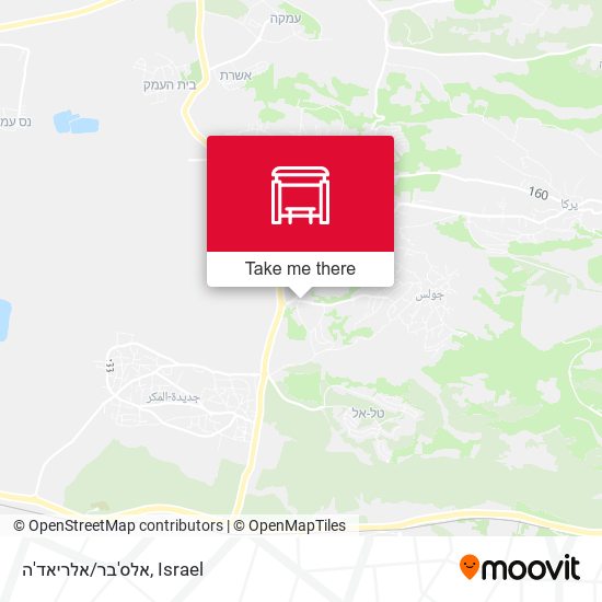 אלס'בר/אלריאד'ה map