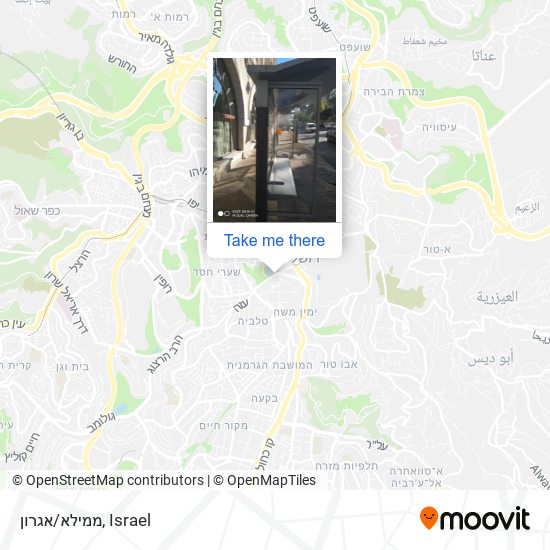 ממילא/אגרון map