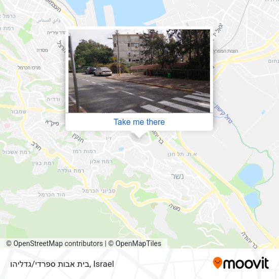 בית אבות ספרדי/גדליהו map