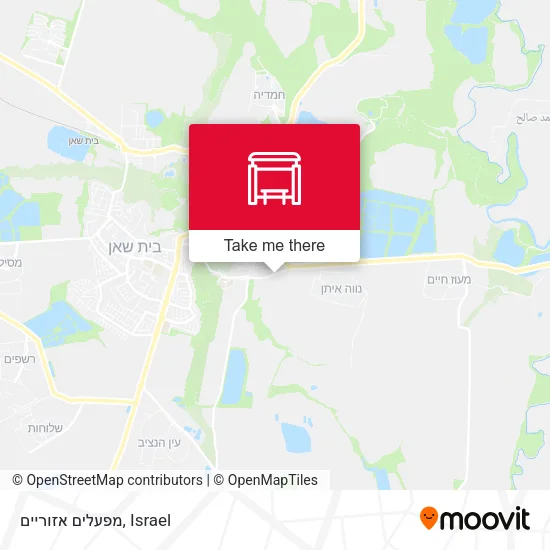 Карта מפעלים אזוריים