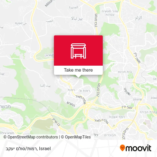 Карта רמות/סולם יעקב