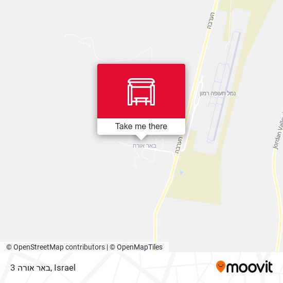 באר אורה 3 map