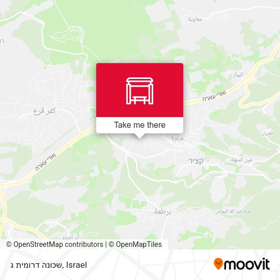 שכונה דרומית ג map