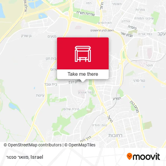 Карта פוואר סנטר