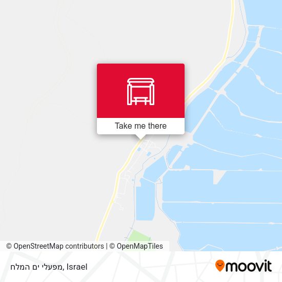 מפעלי ים המלח map