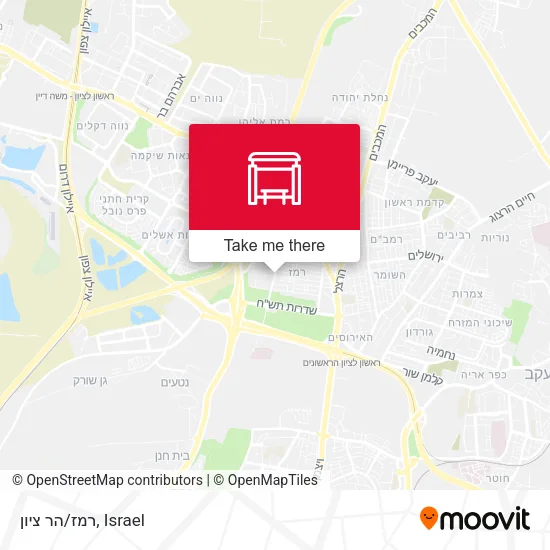 Карта רמז/הר ציון