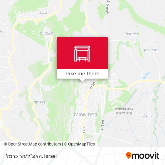 Карта האצ''ל/הר כרמל