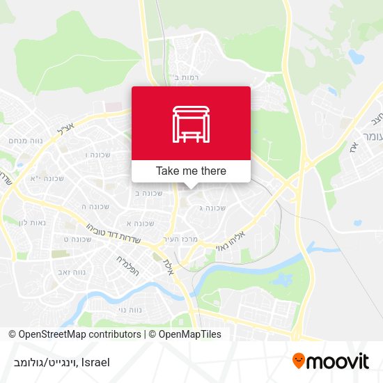 וינגייט/גולומב map