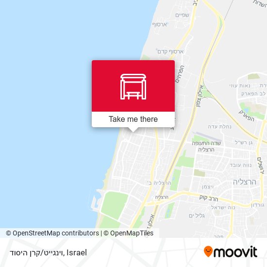 וינגייט/קרן היסוד map