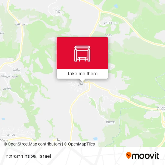 Карта שכונה דרומית ז