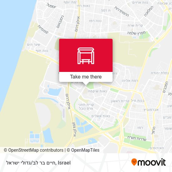 חיים בר לב/גדולי ישראל map