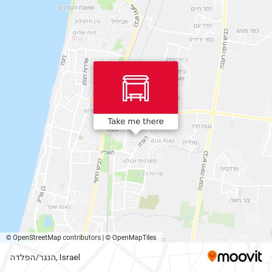 הנגר/הפלדה map