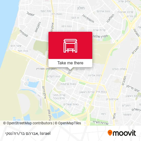Карта אברהם בר/רוז'נסקי