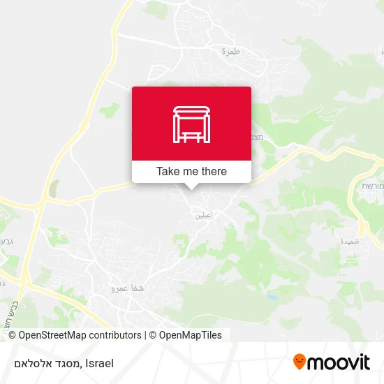 Карта מסגד אלסלאם