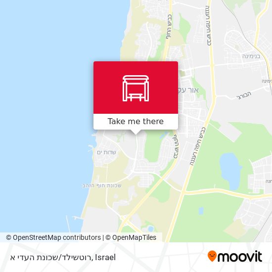 רוטשילד/שכונת העדי א map