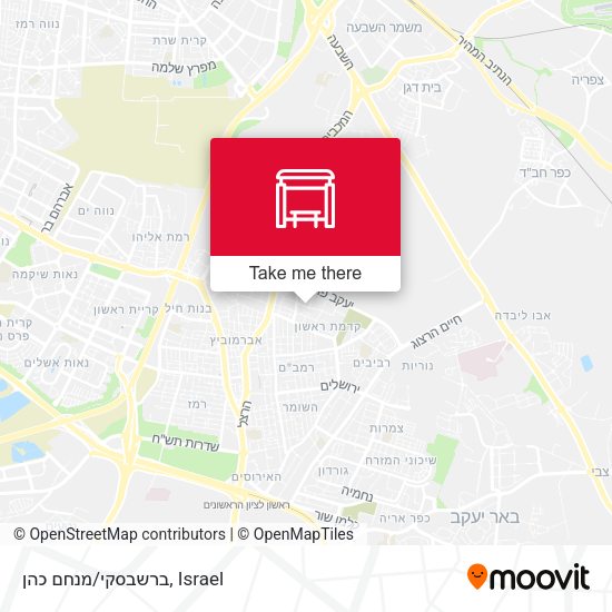 ברשבסקי/מנחם כהן map