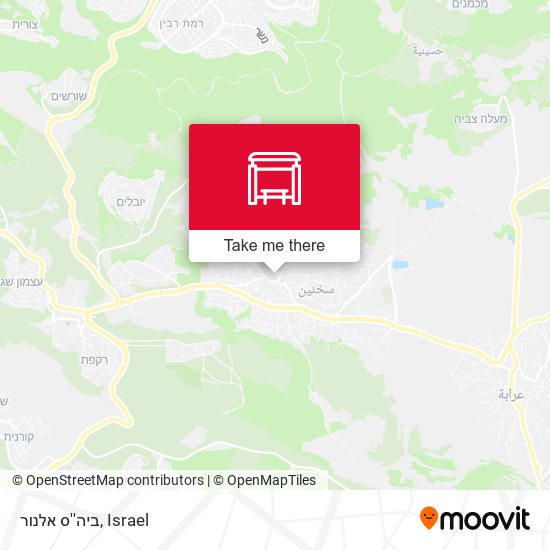 ביה''ס אלנור map