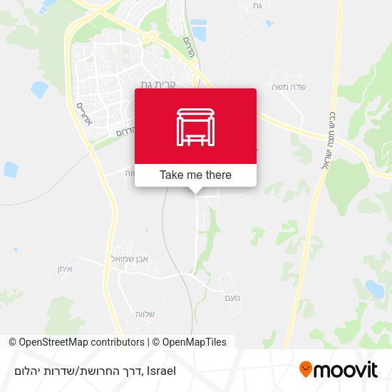 דרך החרושת/שדרות יהלום map