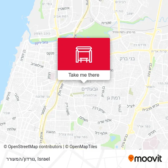 גורדון/המעורר map
