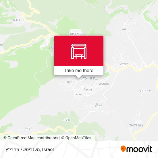 Карта מעזריטש/ מהרי''ץ