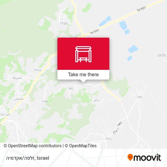 זלפה/אקדמיה map