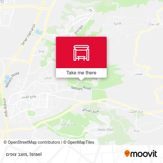 Карта מוצב צופים