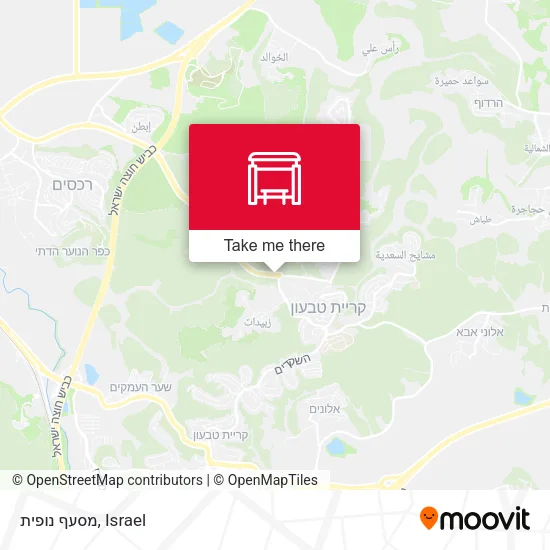 Карта מסעף נופית