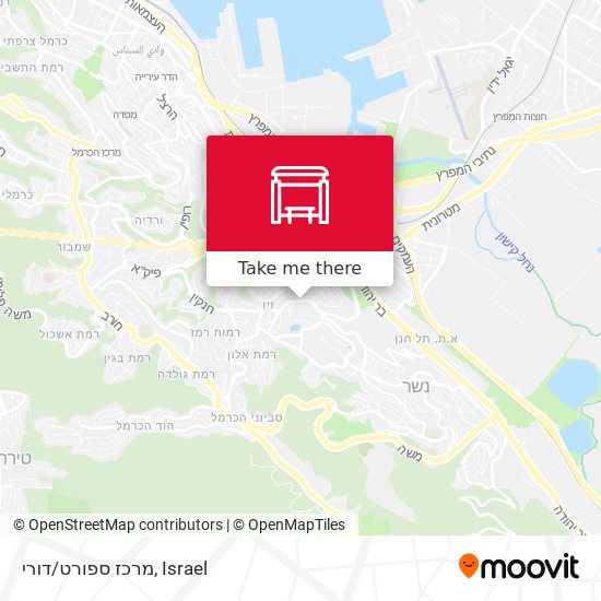 מרכז ספורט/דורי map