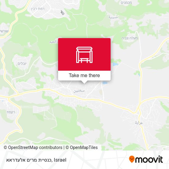 כנסיית מרים אלעדראא map