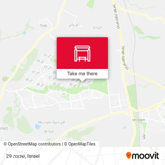 Карта שכונה 29