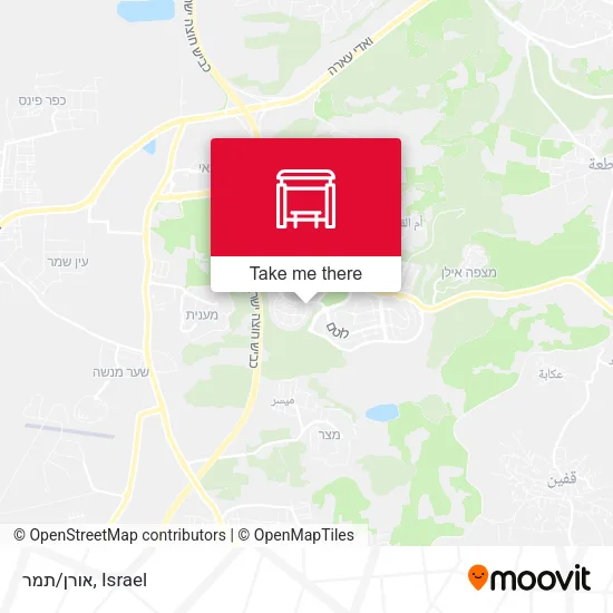 Карта אורן/תמר