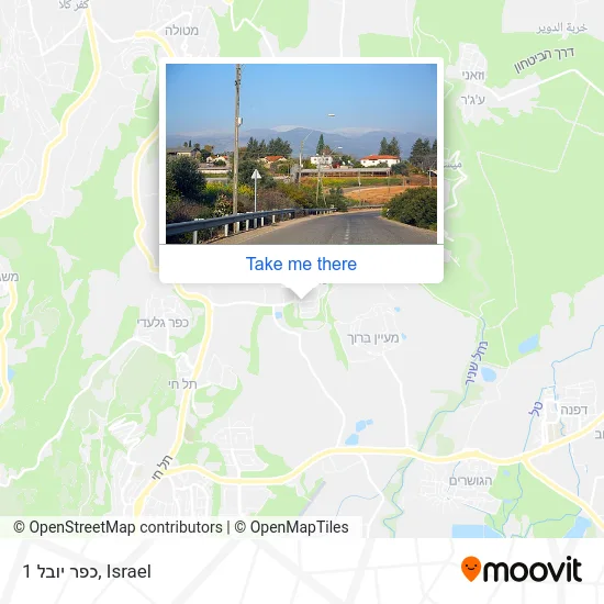 Карта כפר יובל 1