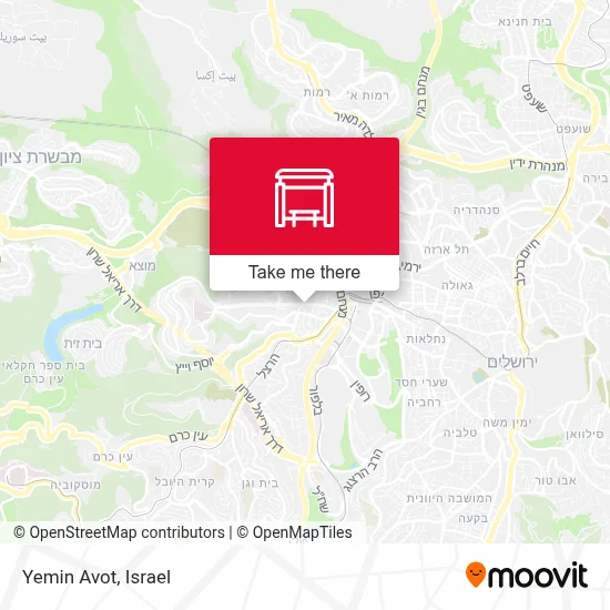 Yemin Avot map