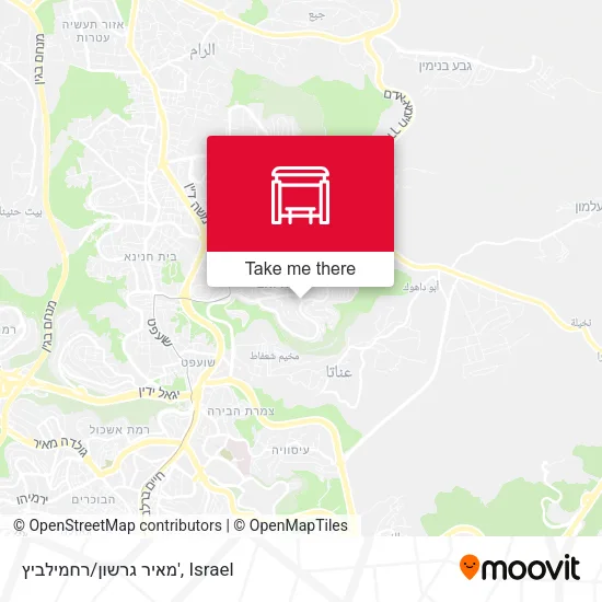 Карта מאיר גרשון/רחמילביץ'