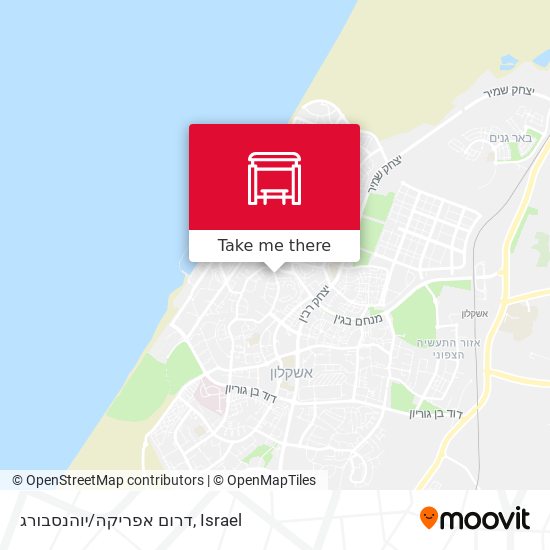 דרום אפריקה/יוהנסבורג map