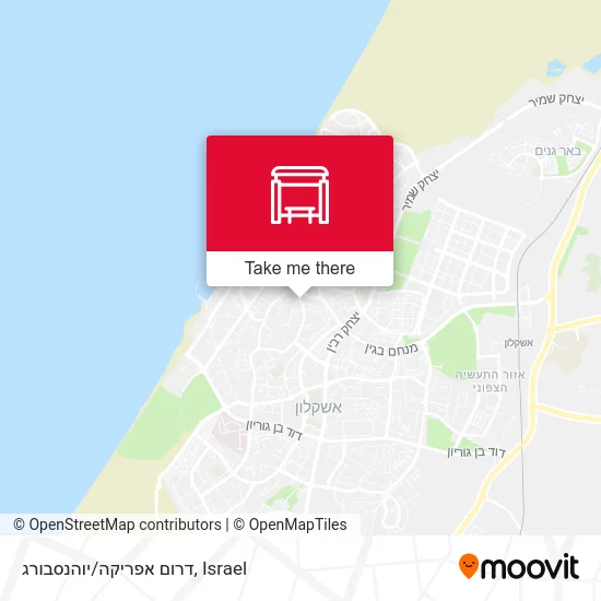 Карта דרום אפריקה/יוהנסבורג