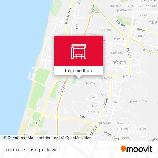 Карта תוף מירים/התזמורת