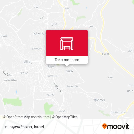 פסגות/אשקוביות map