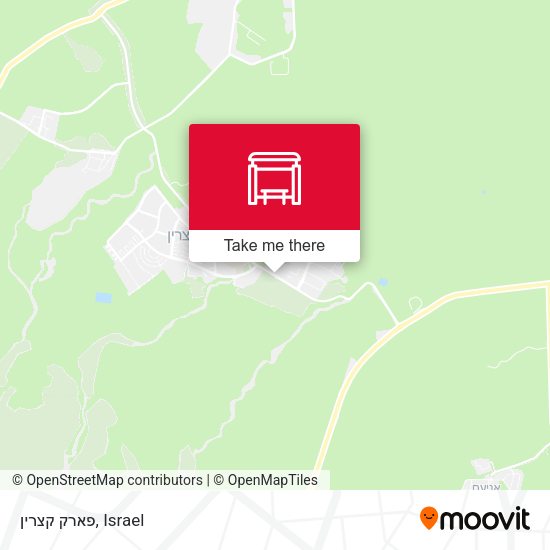 Карта פארק קצרין