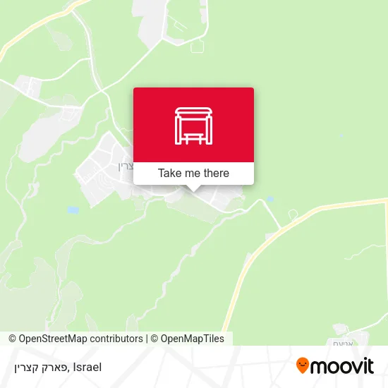 Карта פארק קצרין