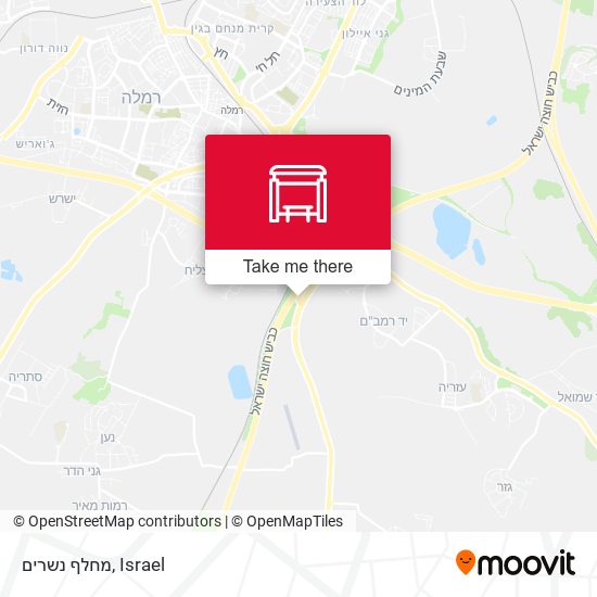 מחלף נשרים map